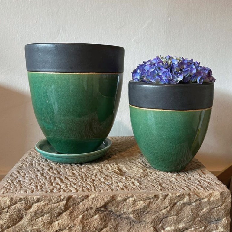 Bullet Pots in Emerald